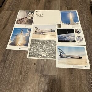 NASA‎ Photo Print Lot Columbia Shuttle Space Rocket NACA Rockwell Original